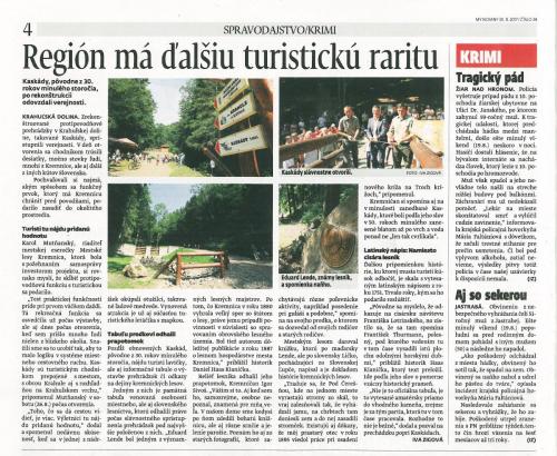 Región má ďalšiu turistickú raritu